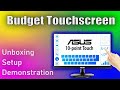 BUDGET TOUCHSCREEN | ASUS VT229H | Unboxing, Setup, & Demonstration | LINK PROVIDED