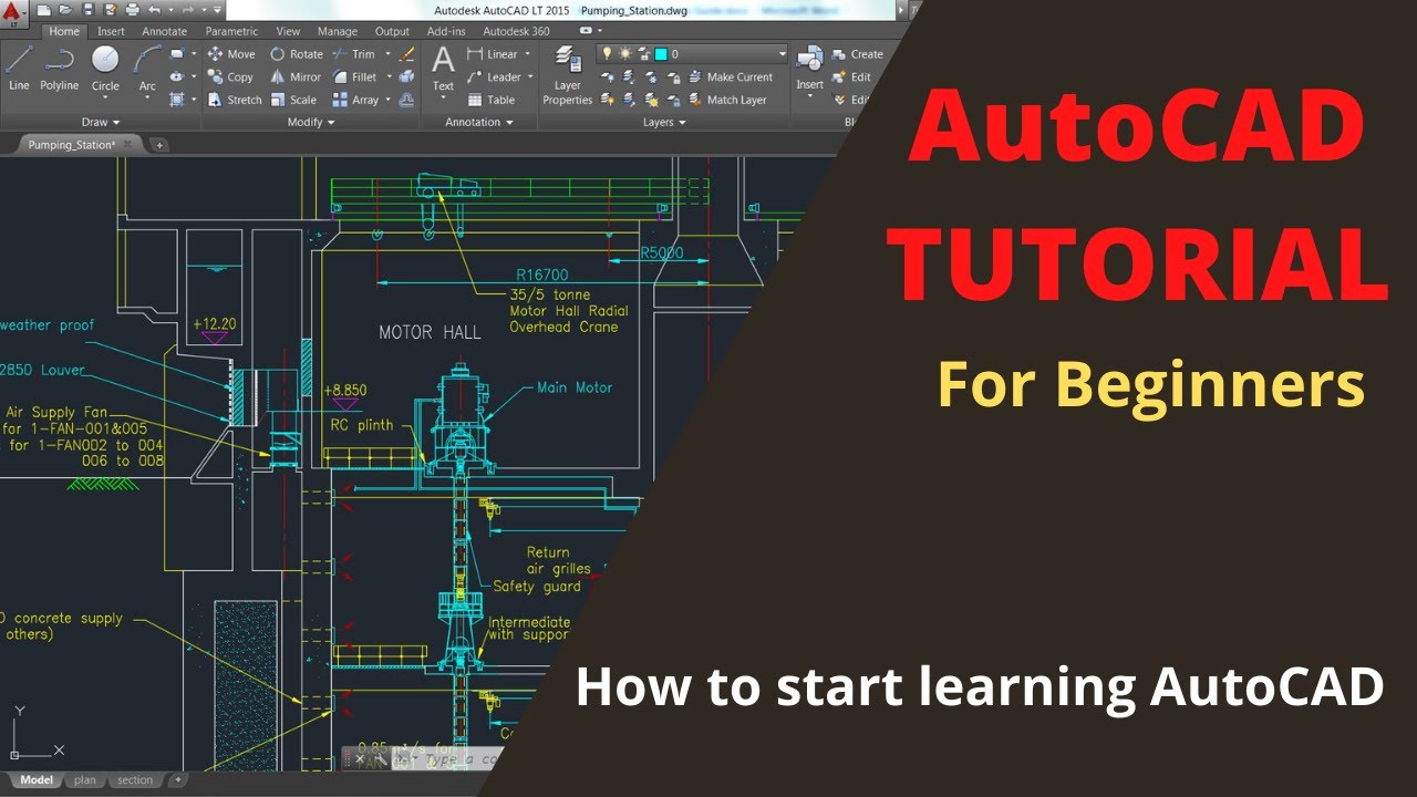 Autocad Basic Tutorial For Beginners Autocad 2021 Youtube