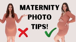 How to Look Good in Pregnancy Photos | Maternity Photo Tips