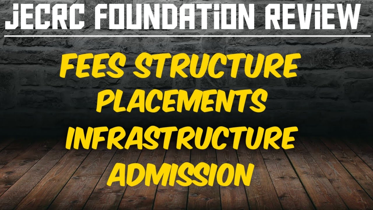 Jecrc Foundation Review / Jecrc Foundation Jaipur // Jecrc College ...