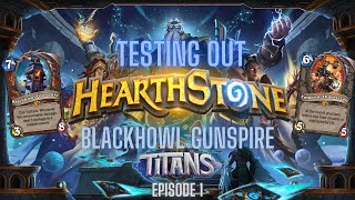 Episode 1 of making Blackhowl Gunspire work!