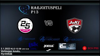 Harjoituspeli 25 UNITED - JoKi 2.1.2022 (LIVE)