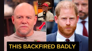 Backlash ERUPTS After Mike Tindall’s Shocking ‘Fun Harry’ Comment