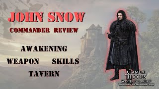 GoTWiC - John Snow - Commander Review