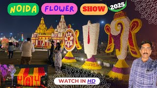 Big \u0026 Beautiful Noida Flower Show 2025 / Vasant Utsav Noida / New Trends in Gardening \u0026 Flowering /