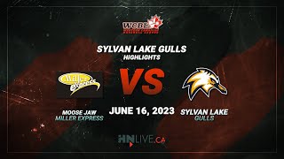 2023 WCBL Sylvan Lake Gulls Baseball vs Express