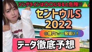 【セントウルS2022】◉爆穴から一発狙い!!ソングラインは危険人気データに・・