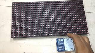 P10 36×16 LED MATRIX DISPLAY BOARD