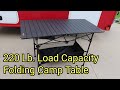 Heavy Duty Outdoor Folding Camping Table Review