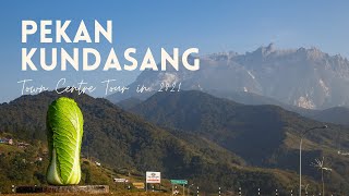 View Pekan Kundasang, Sabah. Town Centre Tour in 2021