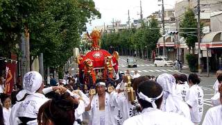 2011 9 25 京都市東山区本町　瀧尾神社　神幸祭①