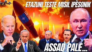 Assad pale... Etazuni teste misil ipèsonik🔥Tansyon nan Siri - Gè Larisi x OTAN nan 10 zam?