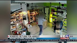 Belgian robbers make appointment with cops