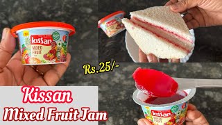 Kissan Mixed Fruit Jam Review \u0026 Recipes | Kissan Mixed Fruit Jam 90 g for Rs. 25/- | Kissan Jam