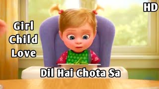 Dil Hai Chota Sa | Cover Song Roshni Dey | Child Animation Song mix