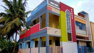 32 லட்சத்தில் 800 Sqft ல் அழகான புதிய 2bhk வீடு| New Home plan 2020 #budgethome #Simplehome #veedu