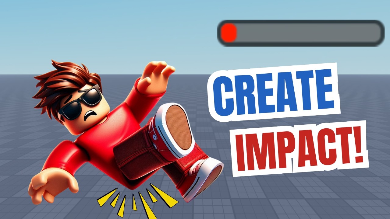 How To Create A Fall Damage System In Roblox Studio For Beginners Youtube