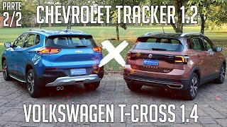 Comparativo (Parte 2): Chevrolet Tracker 1.2 x Volkswagen T-Cross 1.4