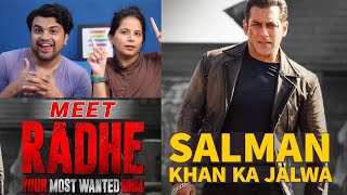 Meet Radhe: Your Most Wanted Bhai | Salman Khan | Prabhu Deva | Reaction | BTS | Making | #Look4Ashi