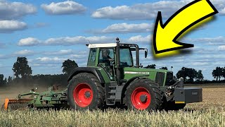 #613- Fendt 924 Favorit + Amazone catros w akcji talerzowanie! Tata za sterami !