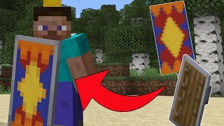Banner Patterns On Shields Have Come To Bedrock