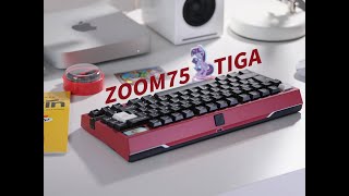 ZOOM75 TIGA: The Ultimate Keyboard with Insane Customization Options | Unboxing| Build | Sound Test