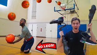 TRICK SHOT H.O.R.S.E. vs MAN WITH NO LEGS!