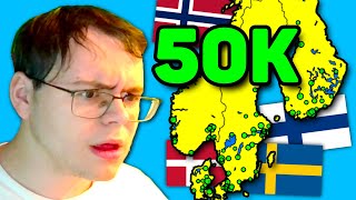 I Name All 50k+ in the Nordics From Memory (Sweden, Norway, Finland, Denmark, Iceland)