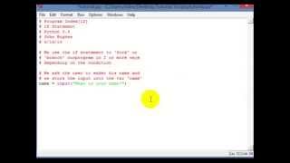 Python 3 Programming Tutorial [12] If statement (Conditions and branching)