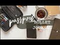 Passport Bullet Journal Flip Through | How I'm planning in a Traveler's Notebook | LindseyScribbles