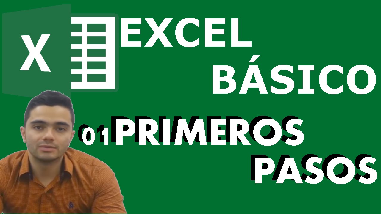 Cómo Usar Excel Básico - 01. Primeros Pasos - Para Principiantes - YouTube