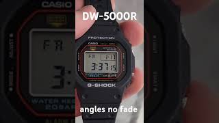 DW-5000R at different angles.#gshock #dw5000 #watch