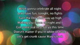 Mary J Blige - Family Affair, Lyrics In Video