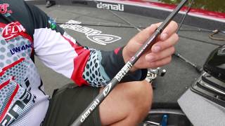 Denali Rods KOVERT and AttaX with FLW Tour Pro Joey Cifuentes