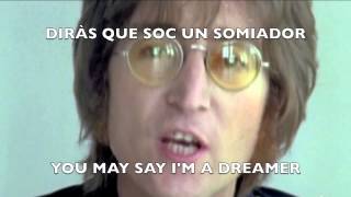 John Lennon - IMAGINE  (Subtitulada en català)