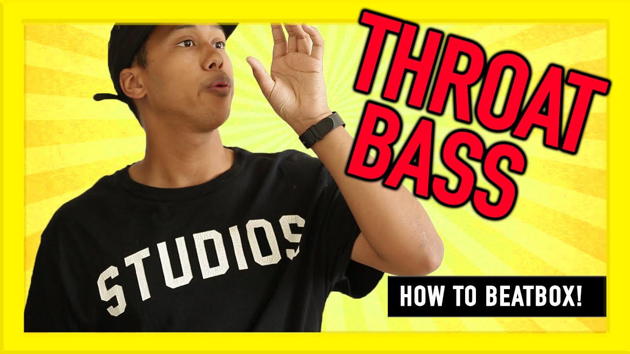 How To Beatbox For Beginners?- Throat Bass - YouTube