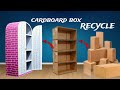 Genius way to recycle cardboard boxes. #cardboard_box_recycle #DIY #furniture #cupboard