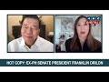 headstart ex ph senate president franklin drilon on senate power shuffle anc