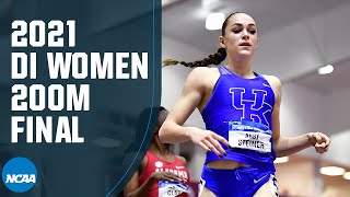Women's 200M - 2021 NCAA Indoor Track and Field Championship
