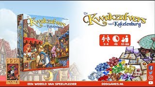 De Kwakzalvers van Kakelenburg trailer - 999 Games