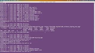 How to install MySQL Server on Linux Debian/Ubuntu MariaDB latest version