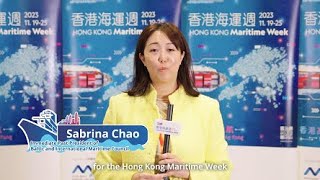 [HKMW 2023] Highlights from Ms. Sabrina Chao, Immediate Past President of BIMCO