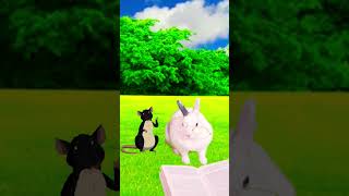 Rabbit and rat are reading #funny #comedy #short #ytshorts