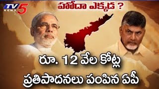 విభజన హామీల అమల్లో కేంద్రం వివక్ష చూపిస్తుంది-చంద్రబాబు | TV5 News