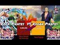 Rock Pirates  VS Roger Pirates  Power levels | DK