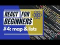 React Tutorial For Beginners #4 - Lists with map
