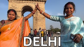 🇮🇳 NEW DELHI WALKING TOUR, CONNAUGHT PLACE: DELHI'S MOST LUXURIOUS \u0026 MODERN LANDMARK! INDIA GATE, 4K