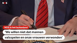 Trump: 'Vanaf nu is vrouwensport alleen voor vrouwen'