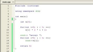 C++ Programming tutorial: Arrays - part 2/3