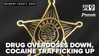 Belmont County sees drop in drug overdoses, rise in cocaine trafficking